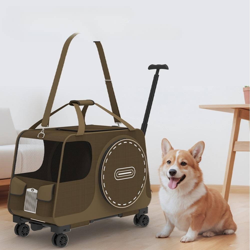 르브떼르 댕냥이 유모차 심플모던 개모차