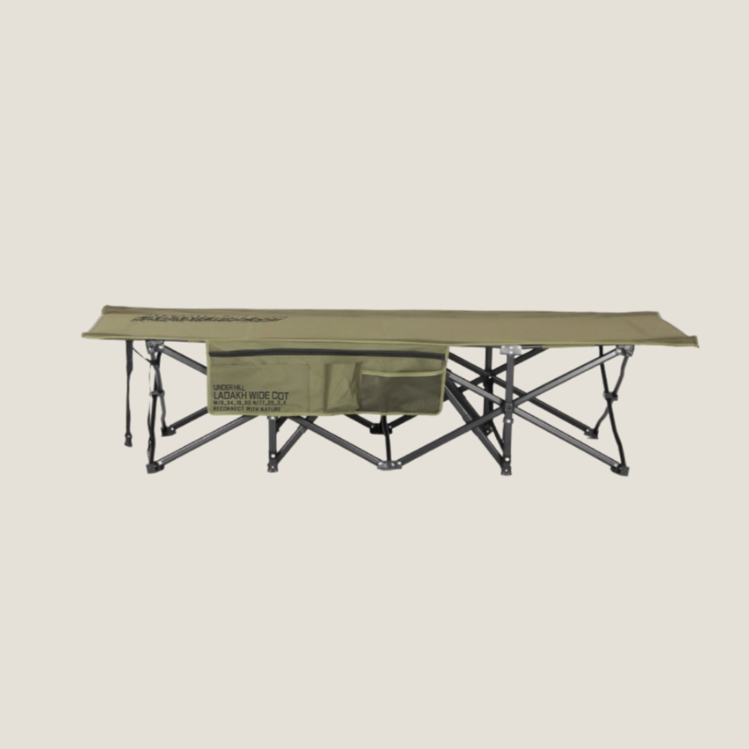 라다크 휴대용 접이식 경량 간이 캠핑 와이드 야전침대 스탠다드