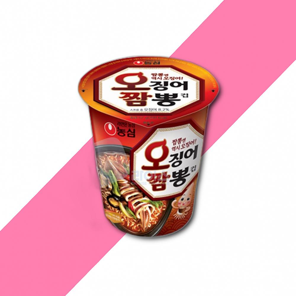농심 오징어짬뽕 67g 소컵 60개 오짬 컵라면 해장 : 텐텐유통