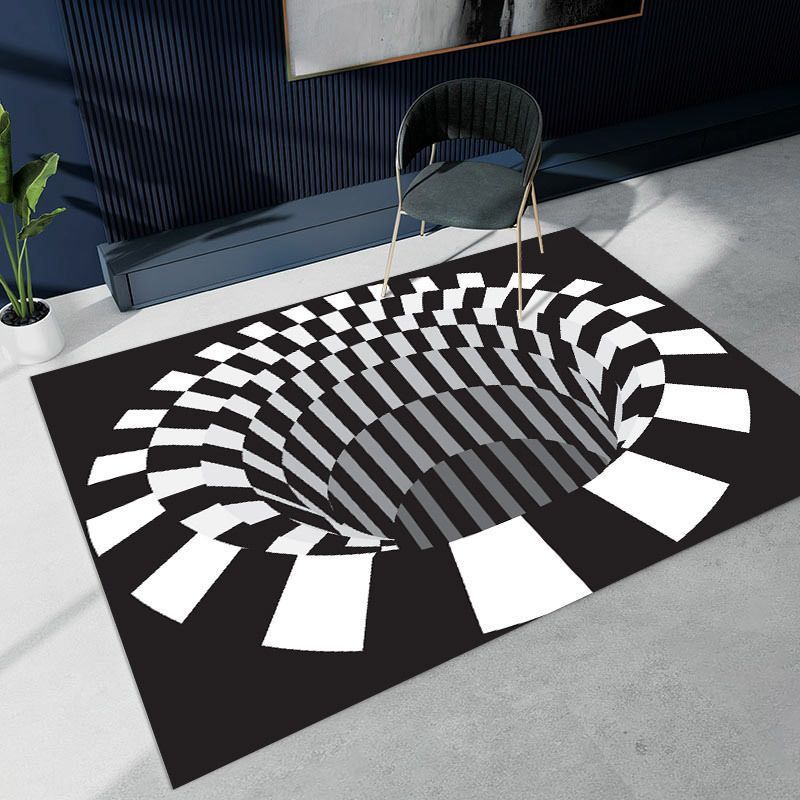 3D 착시 카페트 요술 매트 인테리어 바닥재 그레이트홀 80x160cm - 상세 이미지 2