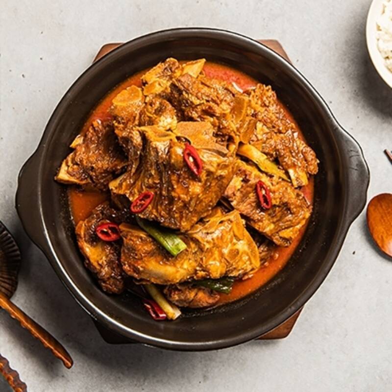 청춘을 담은 청담 매운국물뼈찜 1.2kg 3팩 : 가성비  가심비  준더팍