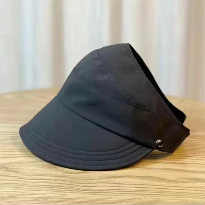 [자외선꼼짝마]로제티카 자외선차단 포니테일 똥머리 챙넓은 선캡 모자 이미지 6