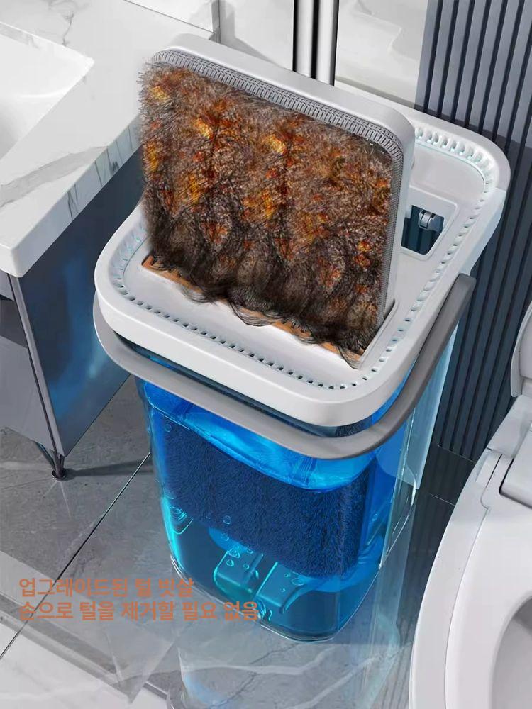 지아방수 신형 핸즈프리 무선 자동 물걸레 40cm 대형 청소 머리2 - 상세 이미지 3