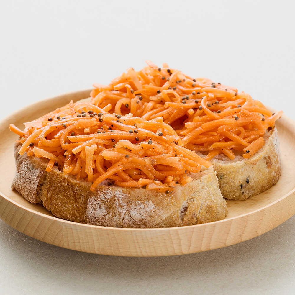 베이직온 국산 당근채 탄산세척 진공포장 김밥 라페용 200g, 5개 이미지 6