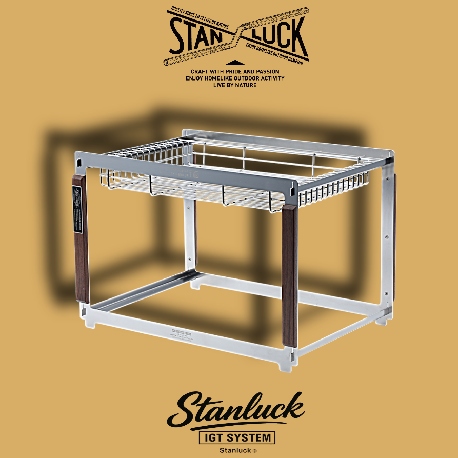 스텐럭 IGT 테이블 1유닛 상판 아키텍트 스텐 바스켓 거치대 행잉랙