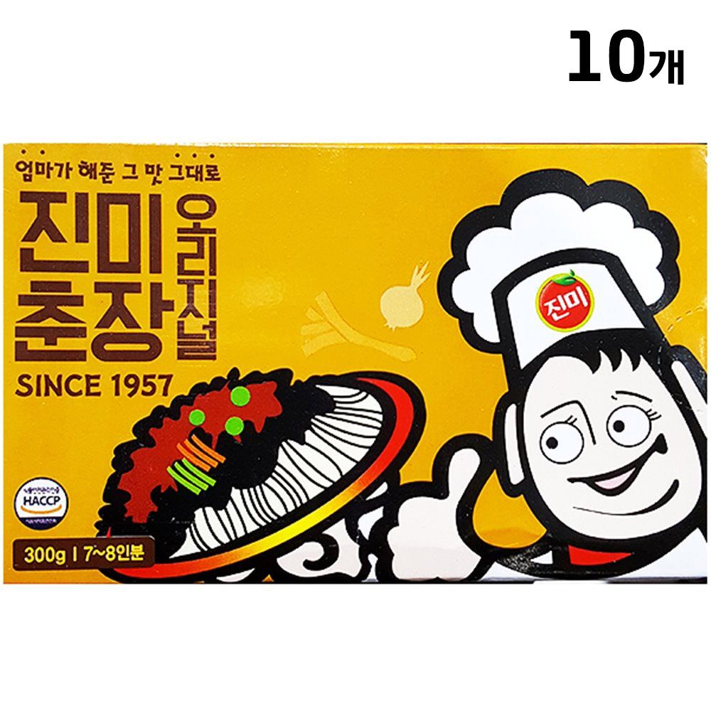 진미 춘장 300g X10 춘장 중식춘장 중국집춘장 : 최저가유통