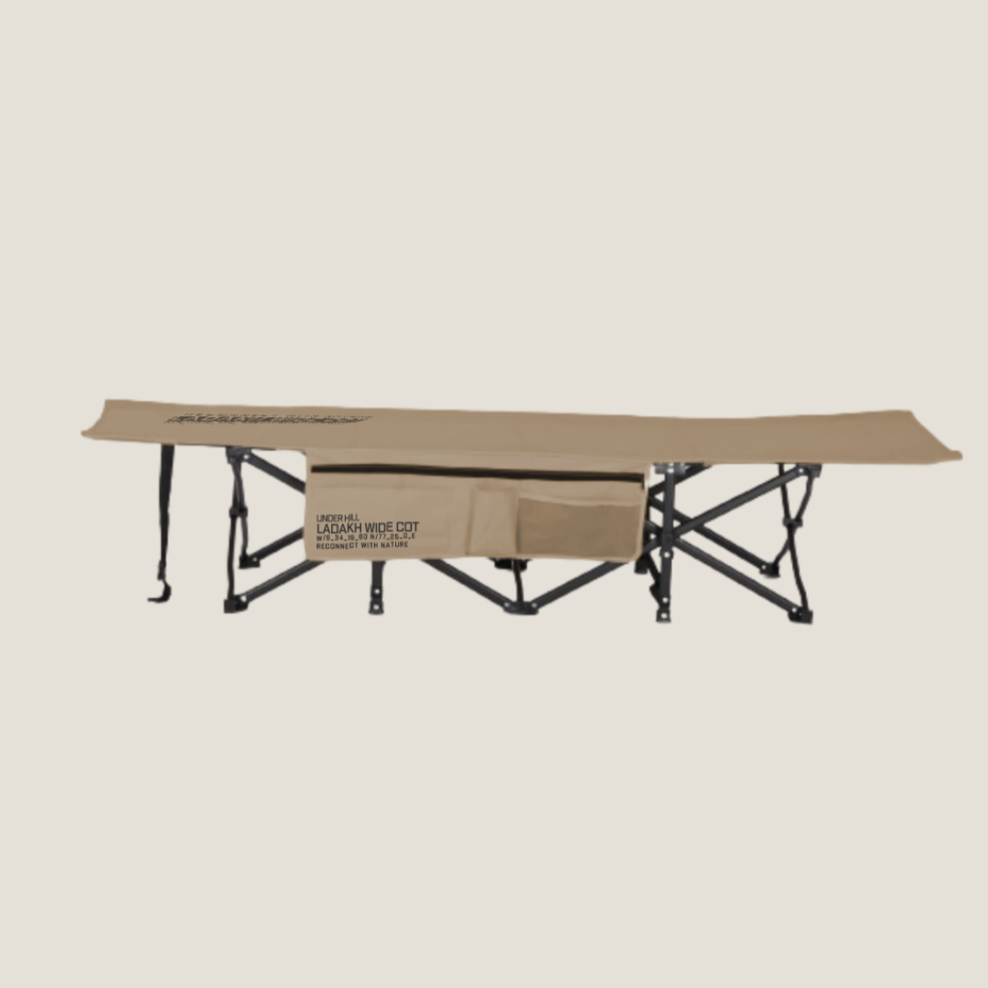 라다크 휴대용 접이식 경량 간이 캠핑 와이드 야전침대 스탠다드