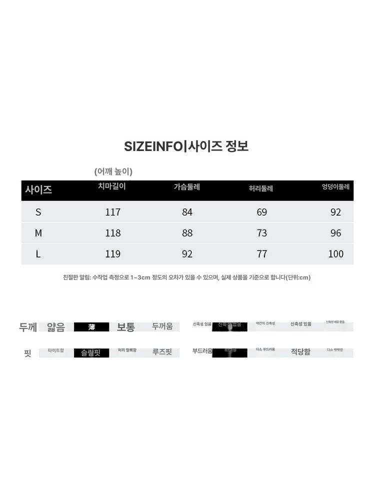 프랑스 유화 스타일 여름 롱드레스 우아한 롱원피스 해변 휴양지 - 상세 이미지 4