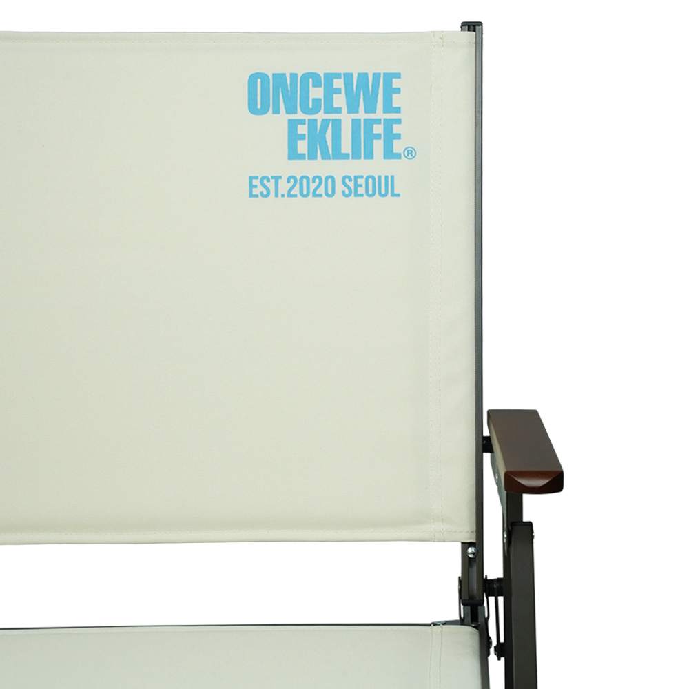 원스위크라이프 컴피 폴딩 체어 1+1 L, 아이보리, 2개