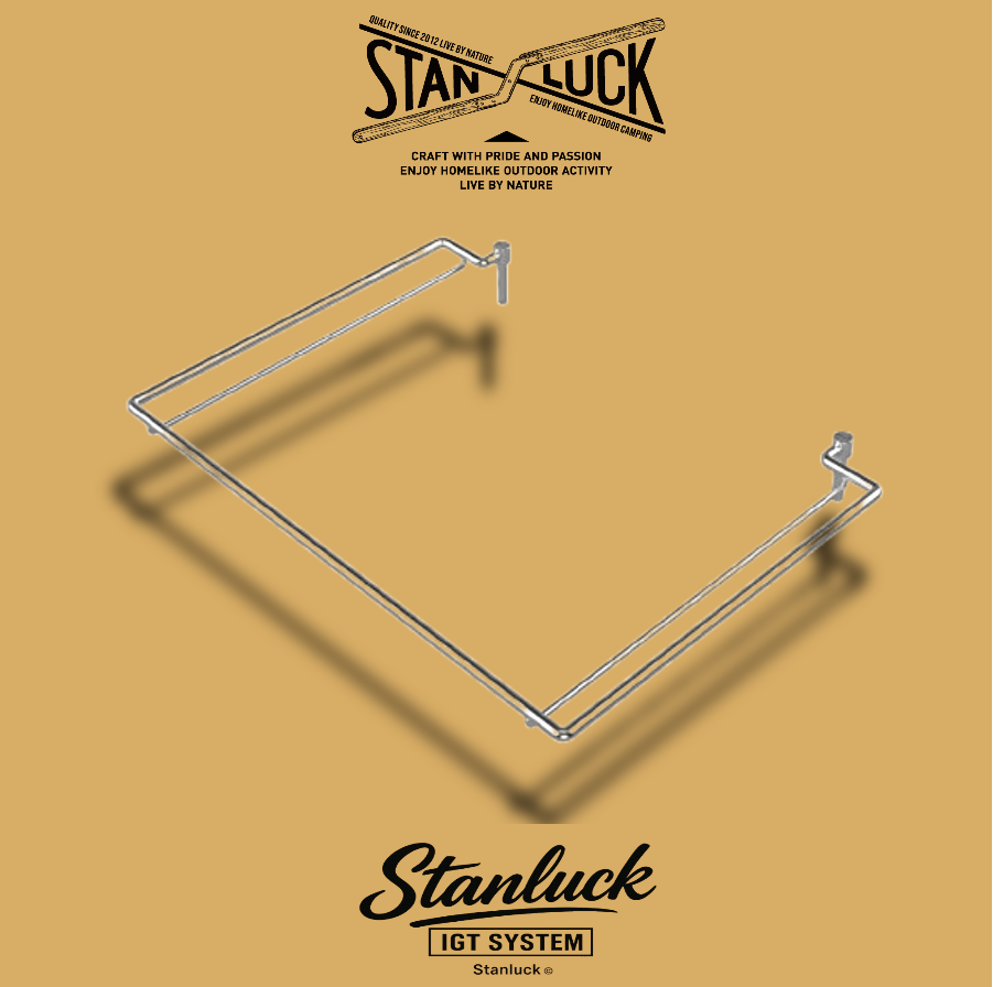 스텐럭 IGT 테이블 1유닛 스텐 행거 행어 사이드 바스켓 스텐박스 거치대