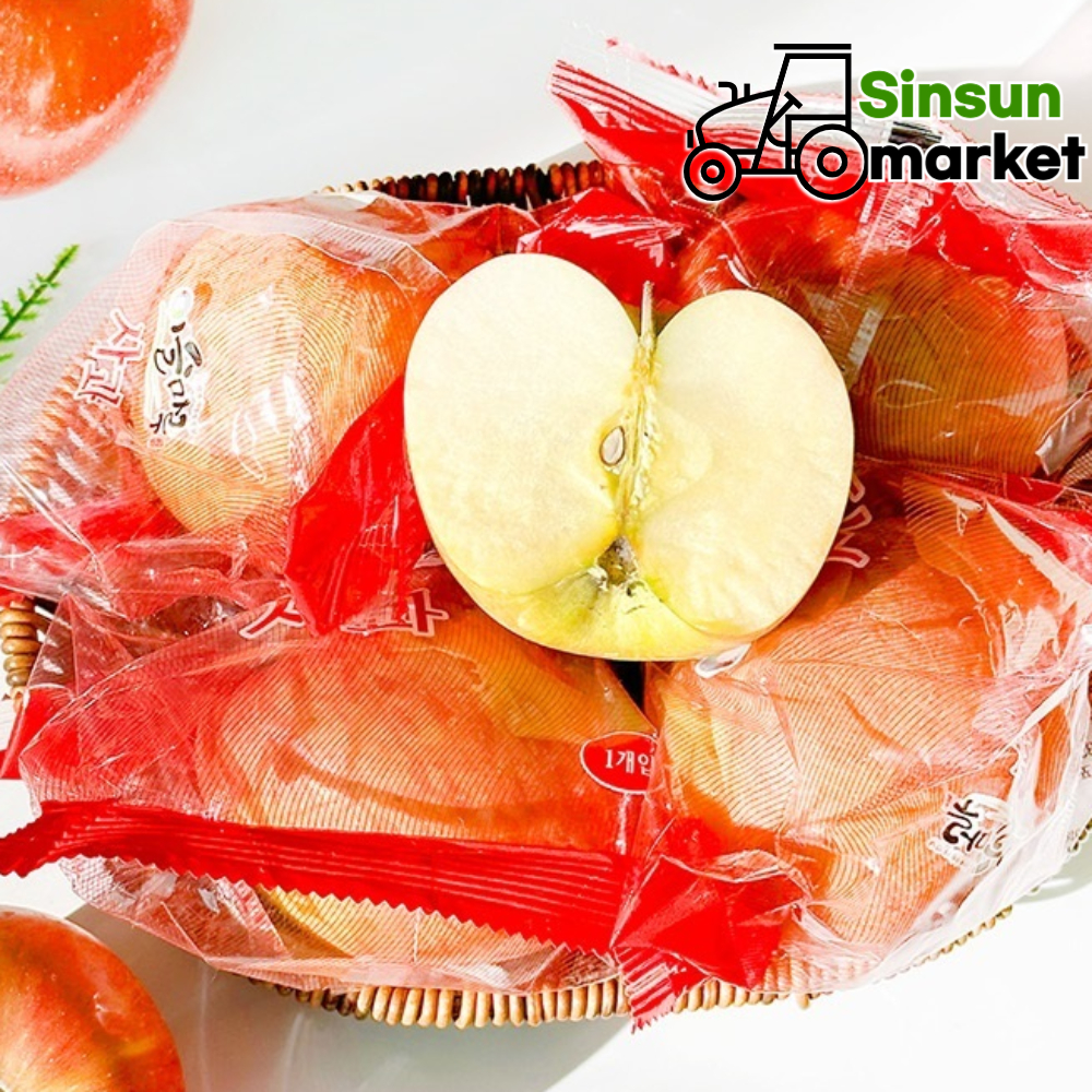 세척사과 포장사과 중소과 신선마켓 2kg, 1개 - 상품 이미지