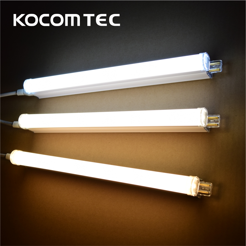 LED T5 간접조명 2핀 300mm 5W 플리커프리 우물천장 커튼박스 라인등 코콤텍 - 상품 이미지