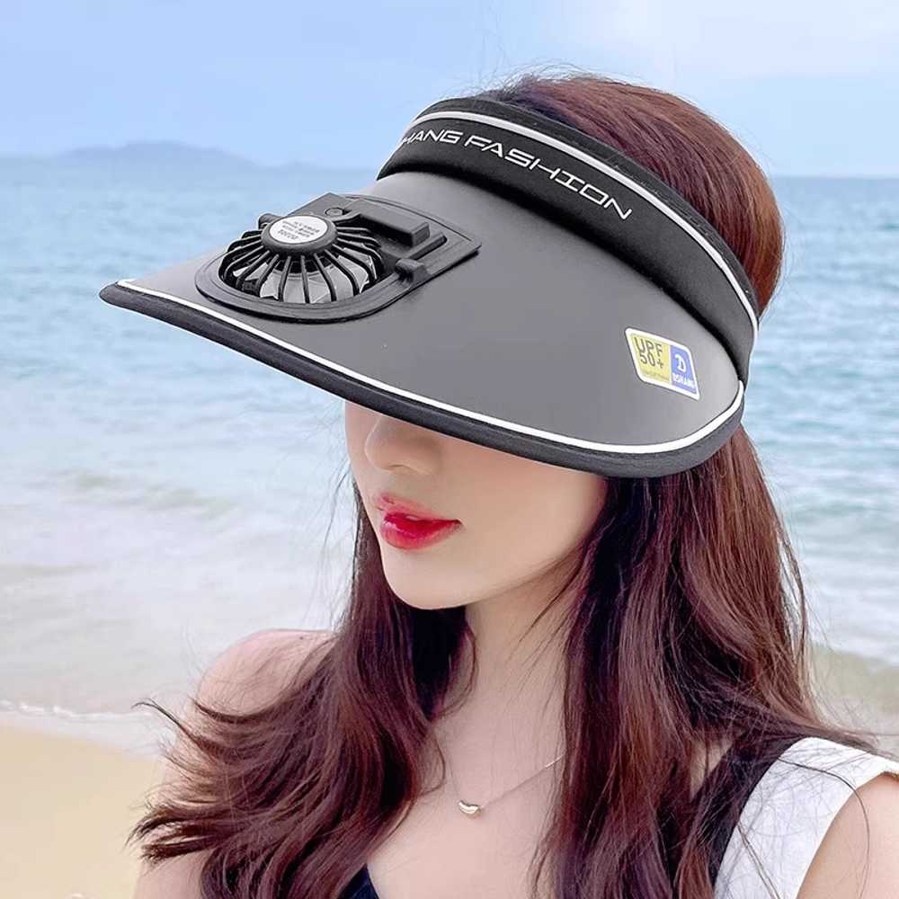 선풍기달린모자 충전식 선풍기 캠핑 갯벌체험 모자 - 상세 이미지 5