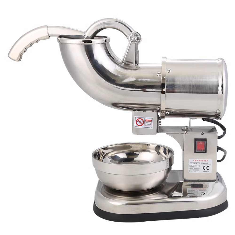 눈꽃빙수기 자동 우유 팥빙수 슬러시 고속 제빙기 - 상품 이미지