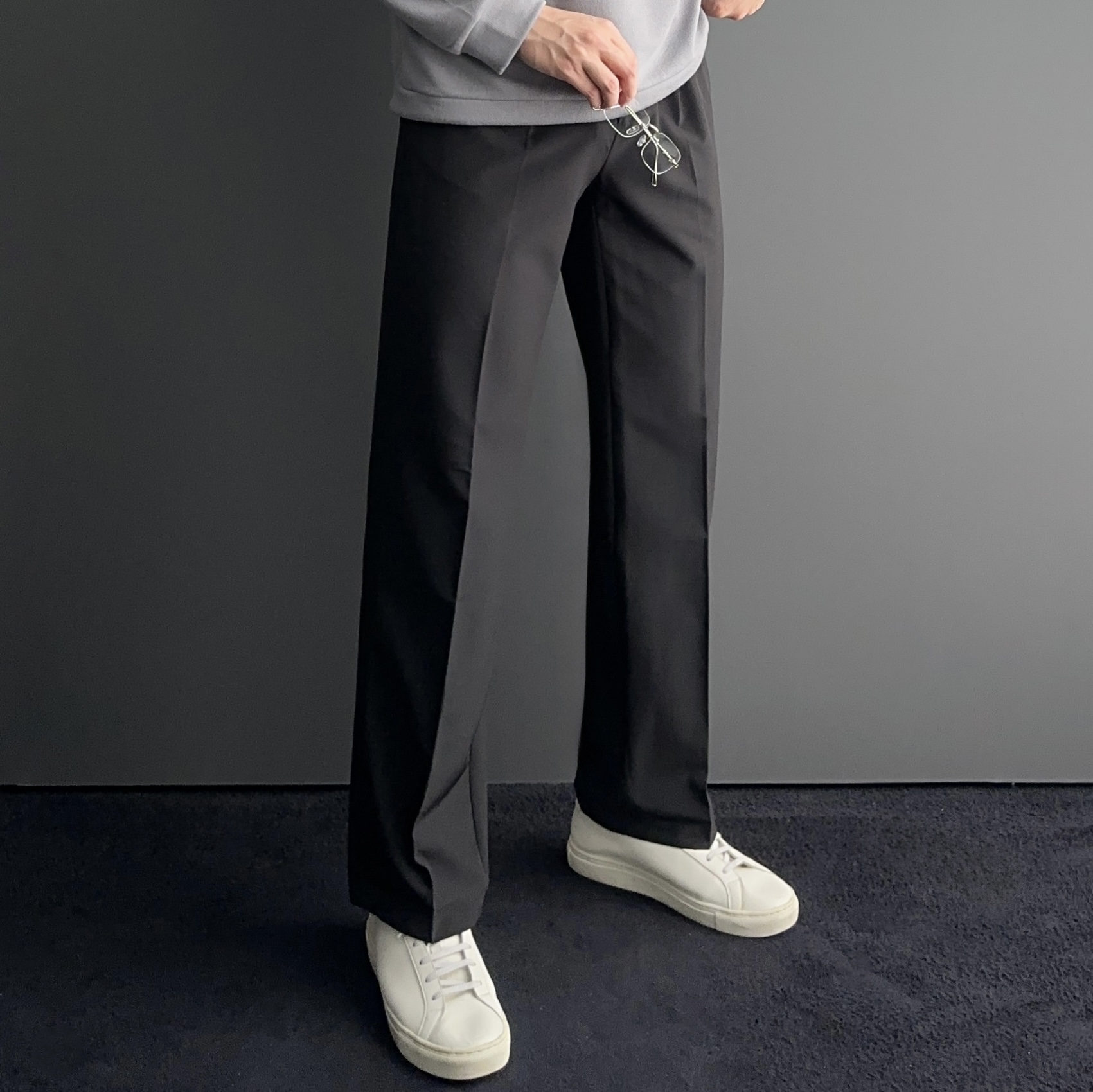 세미와이드슬랙스 남자여름슬랙스 쿨슬랙스 - 상세 이미지 2