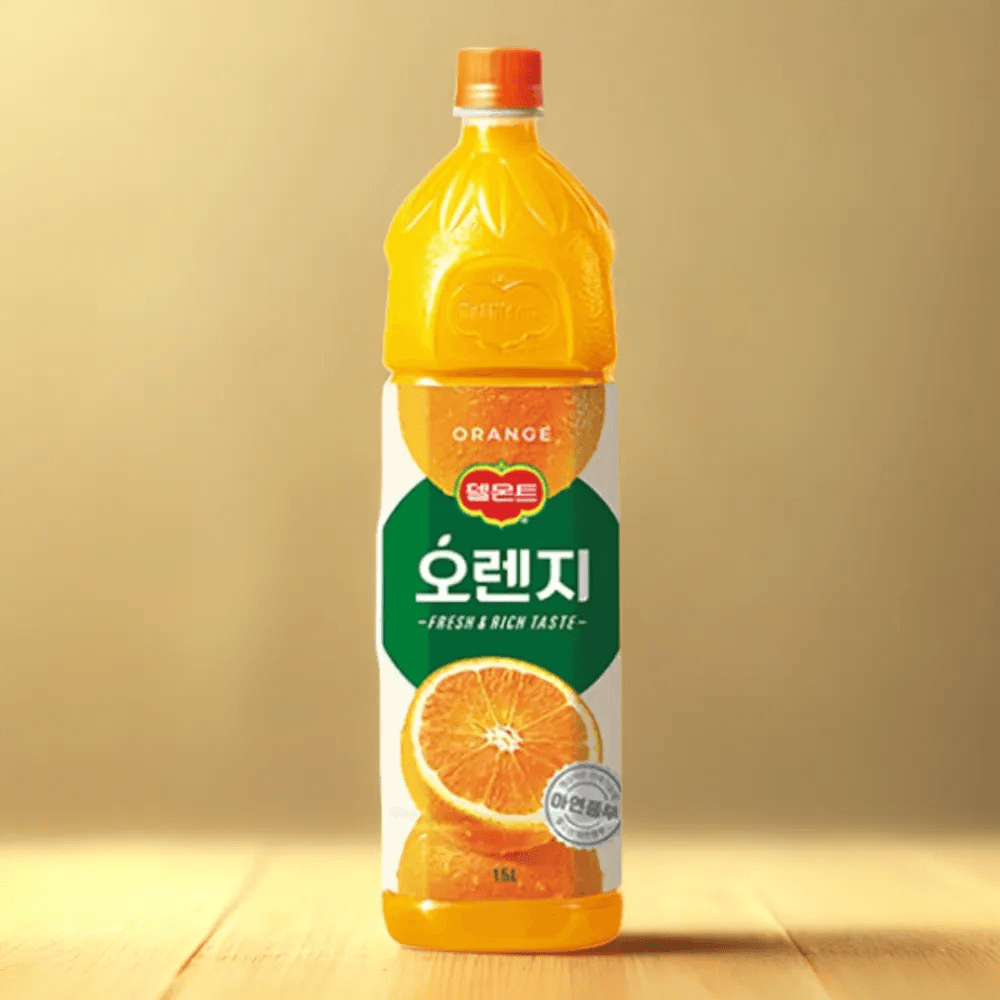 롯데칠성 델몬트 오렌지주스 1.5L 6개 과즙주스 과일주스 : e-fun한세상