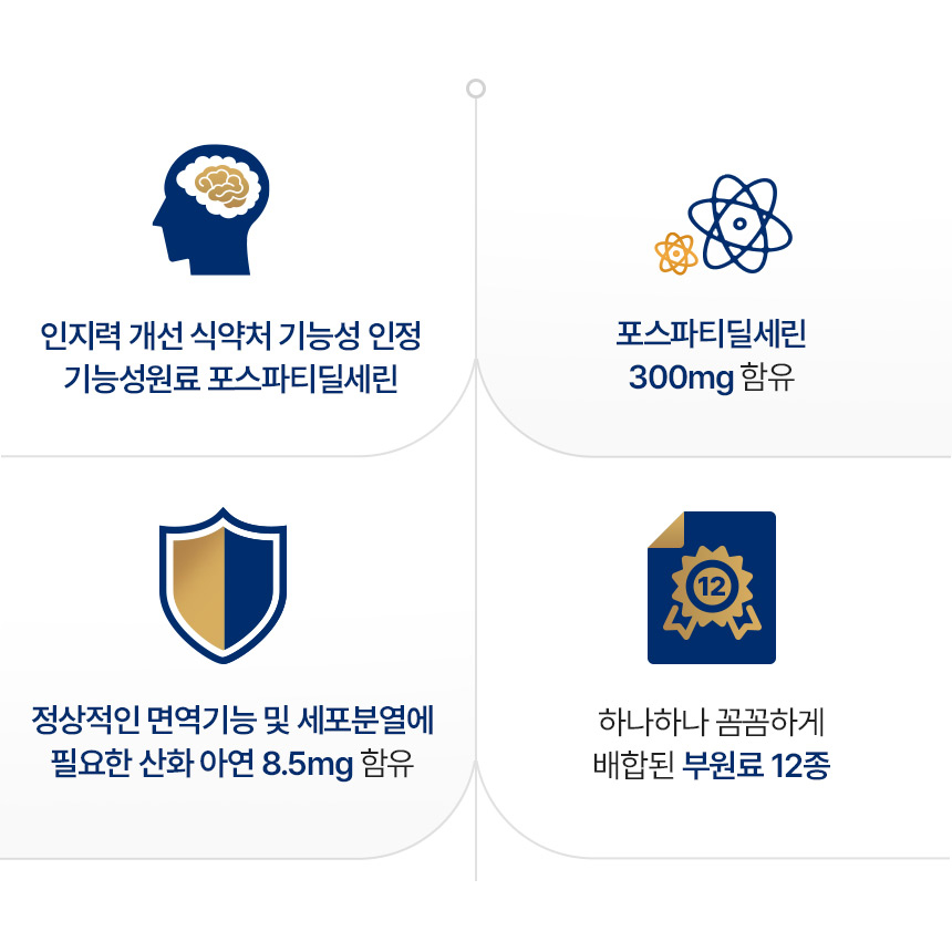 인지력 두뇌엔 포스파티딜세린 PS 분말 스틱 14포, 1개 - 상세 이미지 3