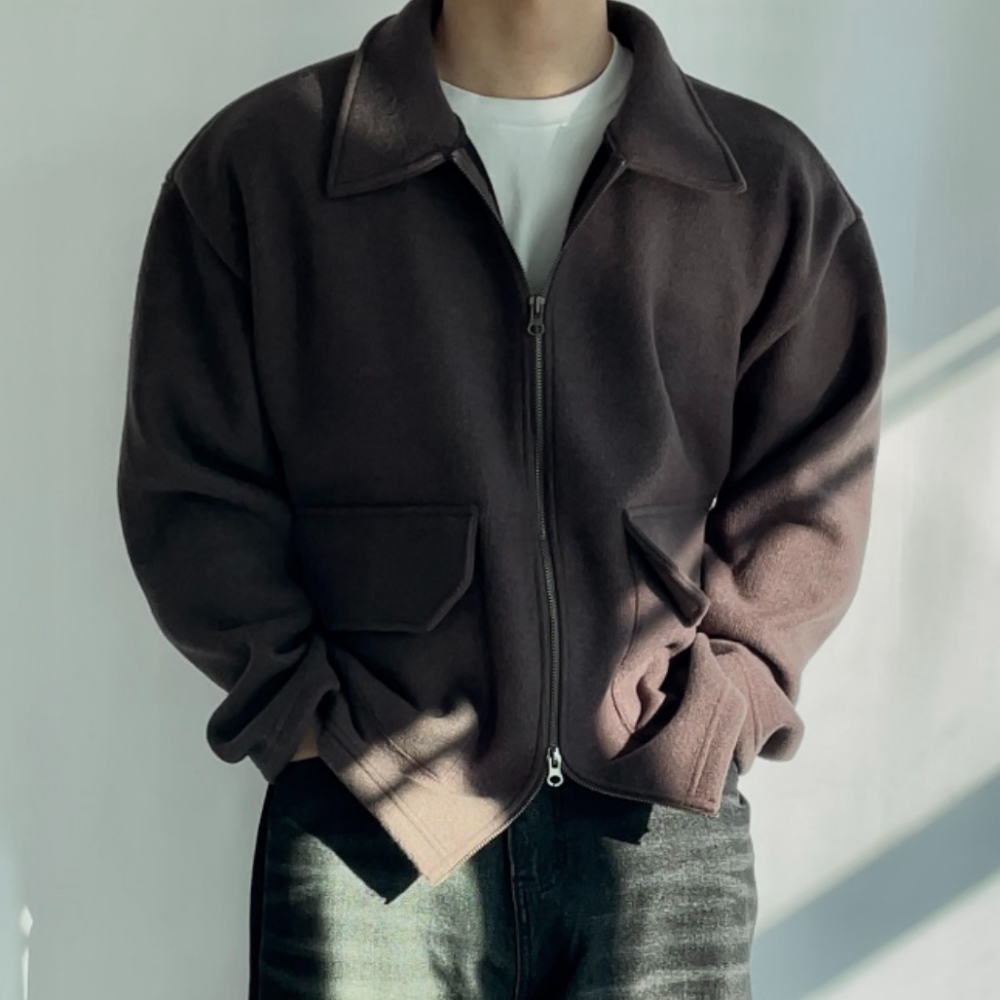 남자 간절기 블루종자켓 봄버자켓 - 상품 이미지