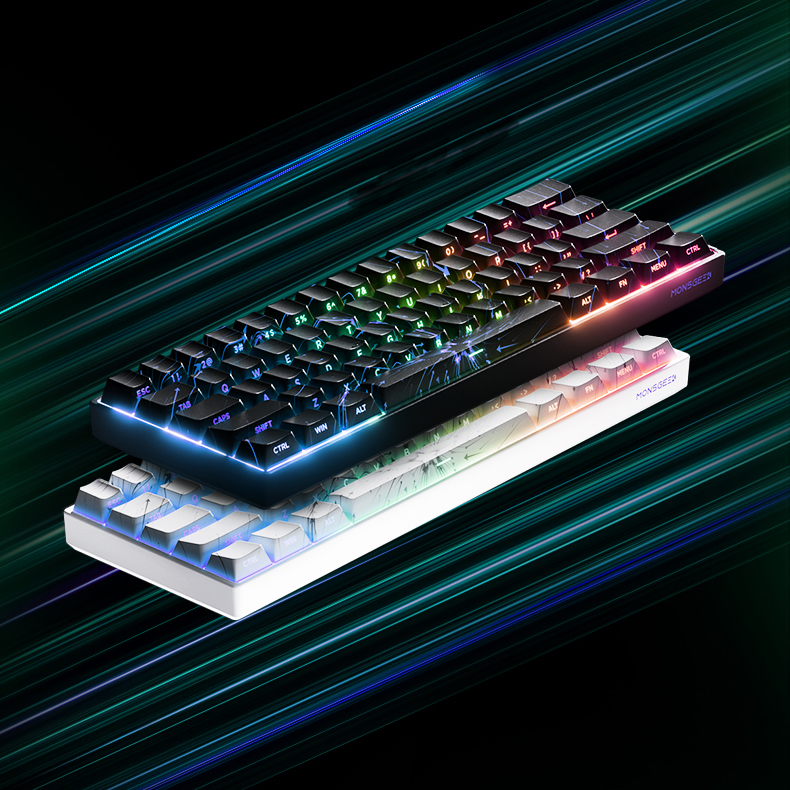 FUN 60 Pro 8K 자석축 키보드 래피드 트리거 발로란트 리듬게임 용 기계식 키보드