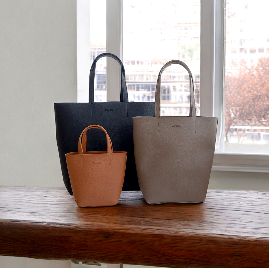 기획 마실가방 가죽 미니백 토트백 17컬러 3사이즈 차롬