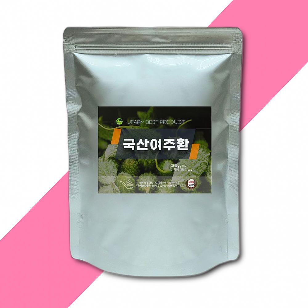 정든팜 여주환 500g 국산 이중지퍼백 여주 : 더건강드림