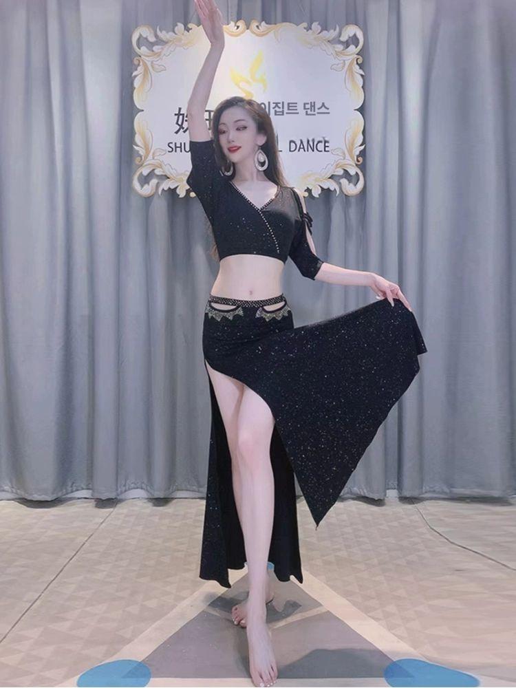 밸리댄스복 줌바댄스복장 댄스스포츠복 댄스옷 - 상세 이미지 4