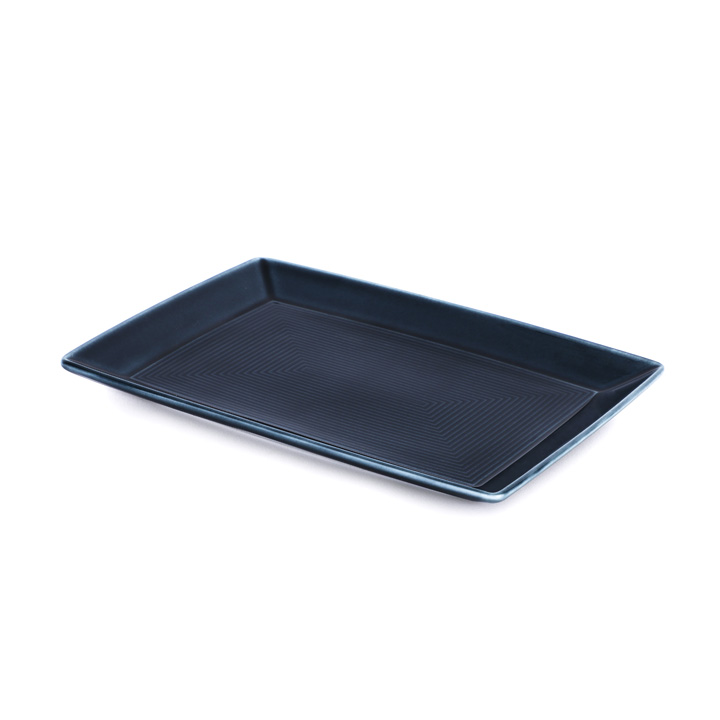 [토마스] 트랜드 직사각 접시 18.5x13.5cm (나이트블루) - 상세 이미지 3
