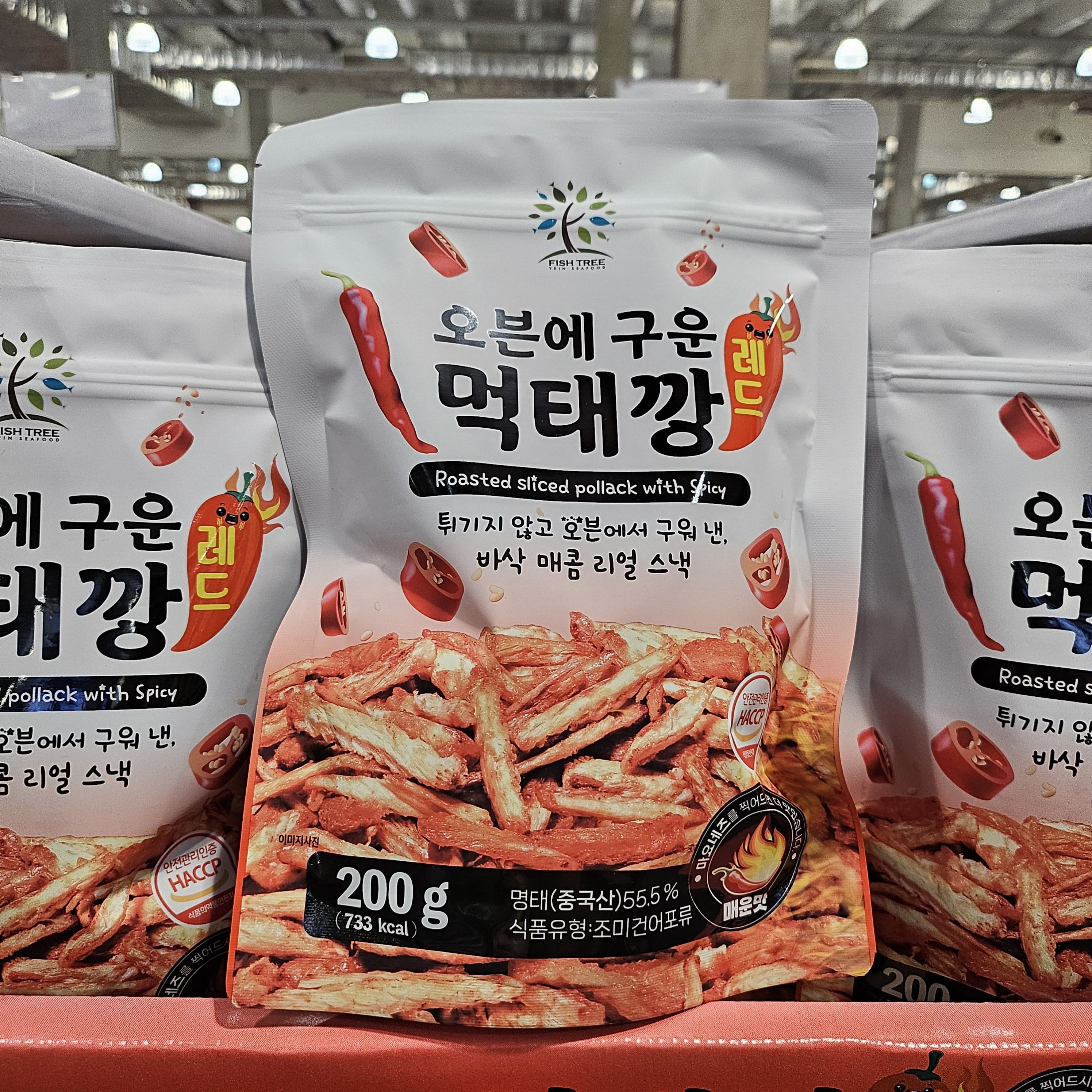 코스트코 오븐에 구운 먹태깡 매콤 매운 레드 먹태깡 200g - 상품 이미지
