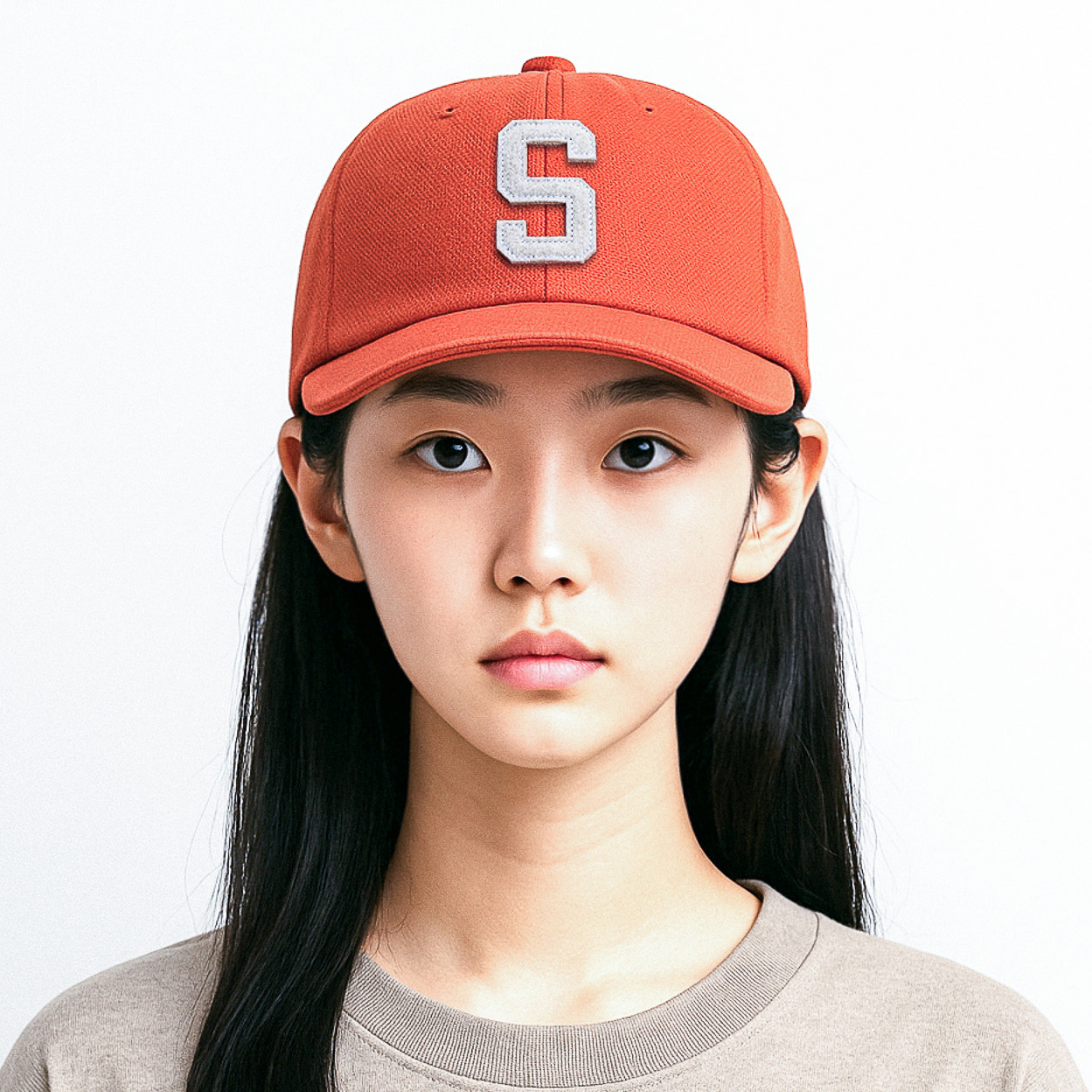 싱클레어 덤프 오렌지 컬러 볼캡 명품 휴대편한 간지나는 야구모자 남자 여자 스냅백 - 상세 이미지 4
