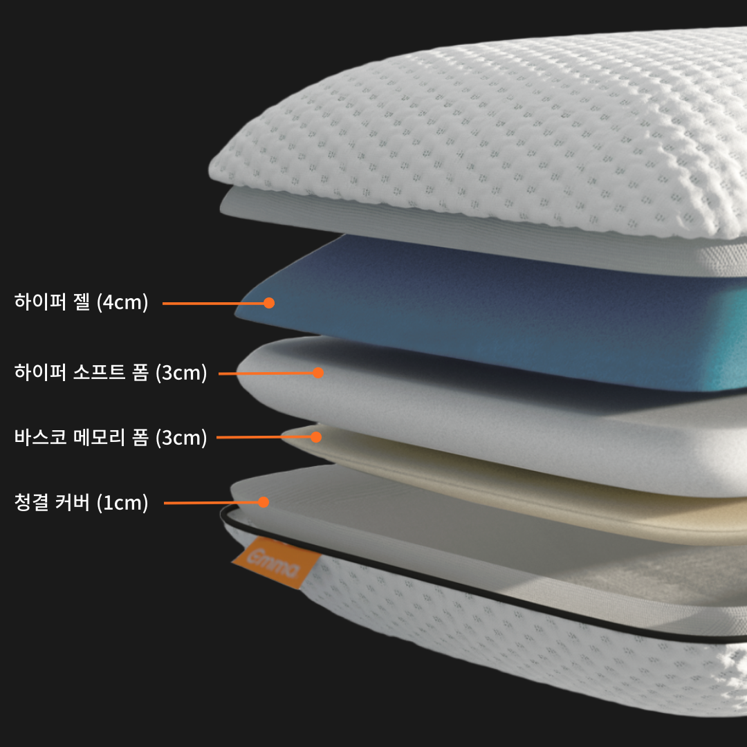 메모리폼 경추베개 엠마 호텔 베개 경추베개 추천 베개 사용후기 베개 선택법