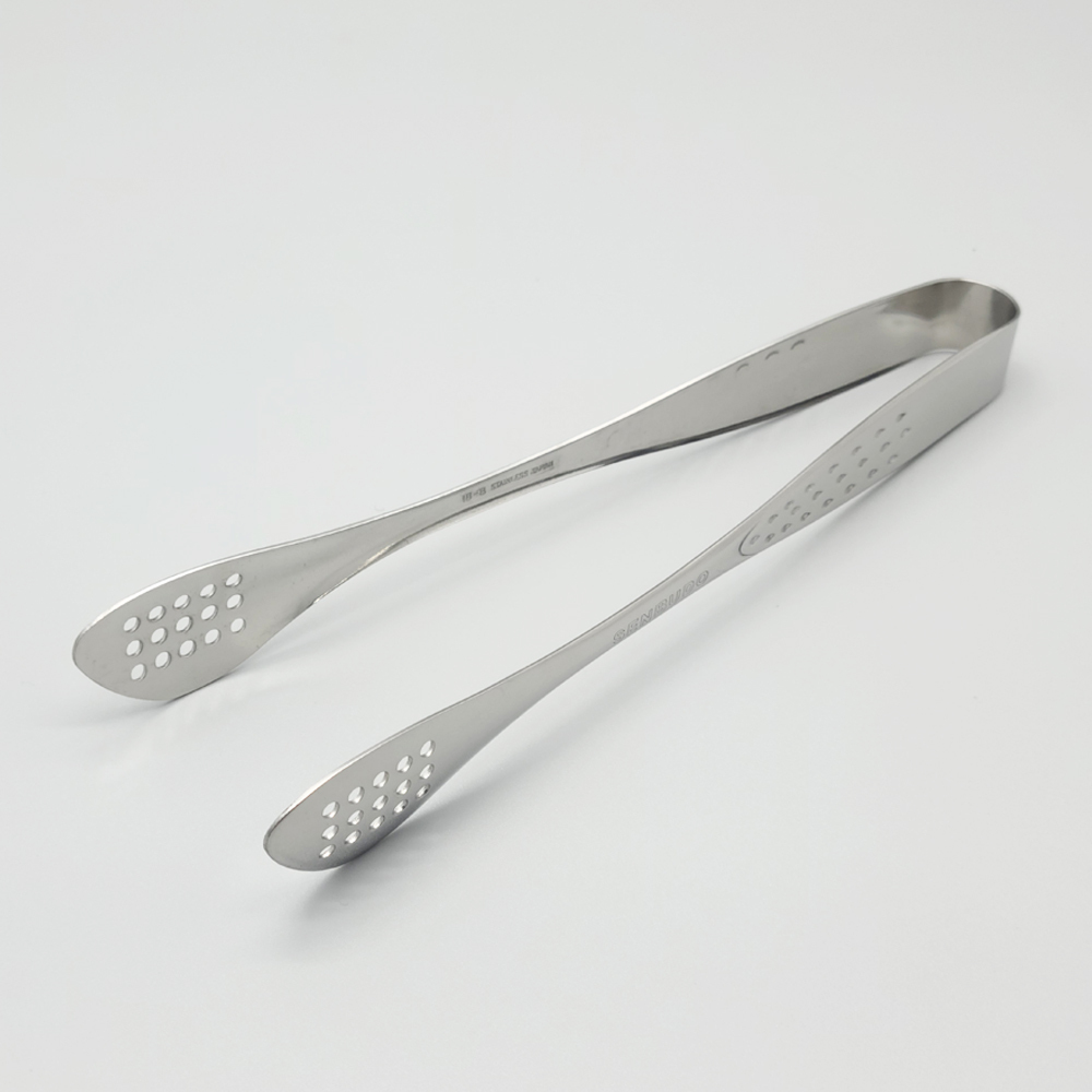 일본 스텐 타공 요리집게 반찬 고기 샐러드 20cm : 마켓오블리크