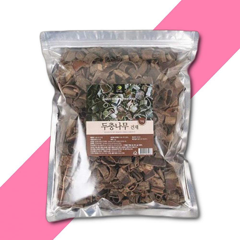 두충나무 건재 1KG 분말 천연가루 식료품 식품원료 : 더건강드림