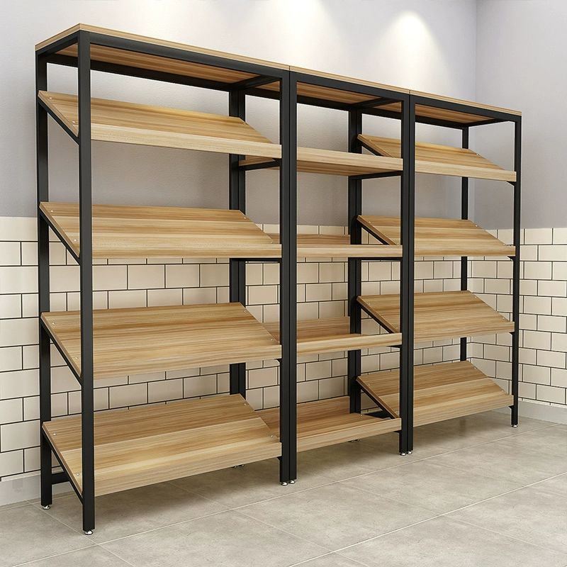 마트 과일매대 경사 편의점 진열대 보관대 정리장 4단 80X40X140cm 사선 4단 80cmx40cmx140cm - 상세 이미지 2