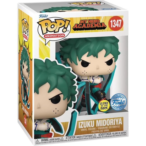 펀코 Funko 팝 애니메이션 마이 히어로 아카데미아 데쿠 블랙위프 글로우 인 더 다크 PX 바이닐 피규어 : 플래밍턴