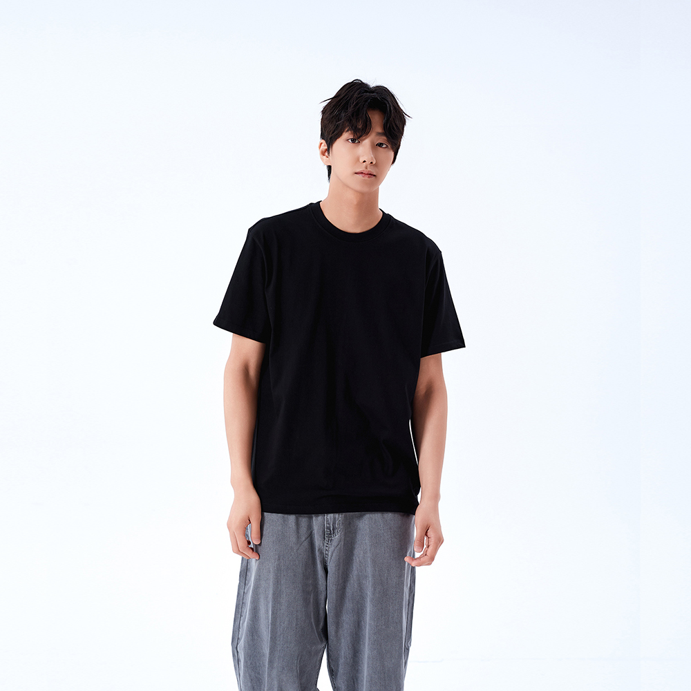플라바 흰색면티 남자흰티 무지 목안늘어나는 반팔티 비침없는 안비치는 빅사이즈 - 상세 이미지 2