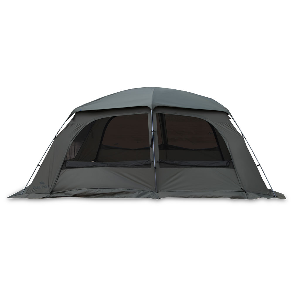 블루폴 브레이브 리빙쉘텐트 거실형 장박 대형 캠핑텐트 TPU창 풀구성 카키