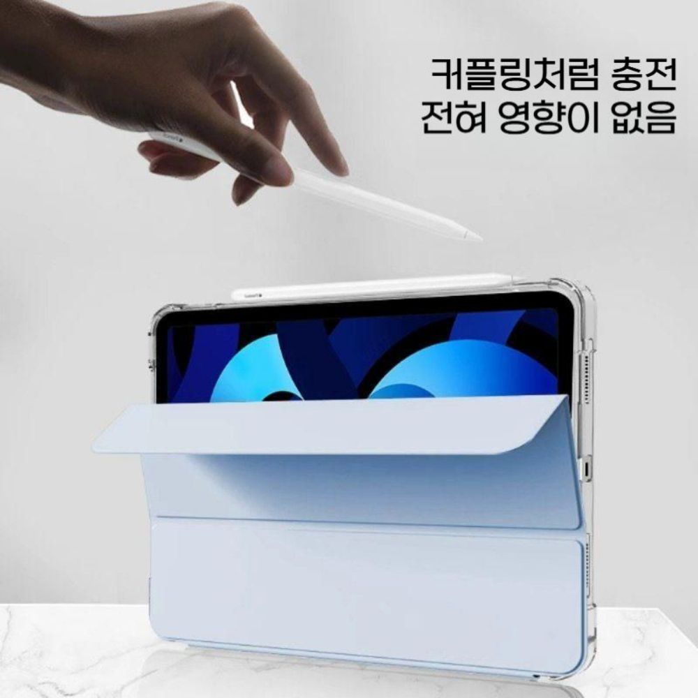 레노버 Y700 3세대 2세대 펜슬롯 케이스 실리콘 필통 자석 커버 - 상세 이미지 4