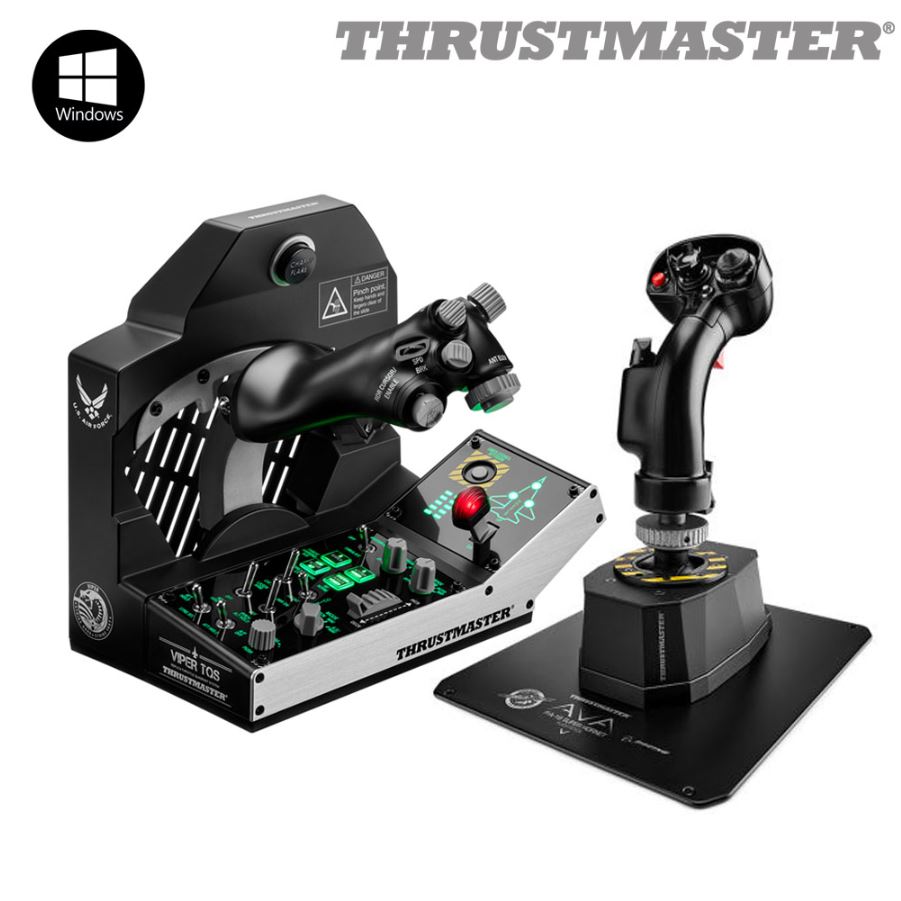 트러스트마스터 VIPER TQS MISSION PACK+AVA F/A-18 Flightstick (PC지원) - 상품 이미지