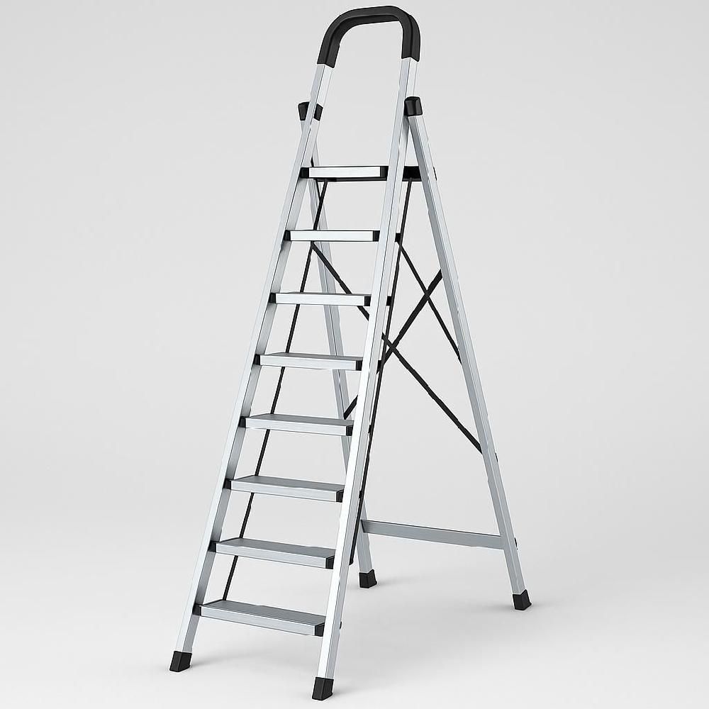 접이식 사다리 가정용 알루미늄 높이조절 안전 발판 알루미늄 5단