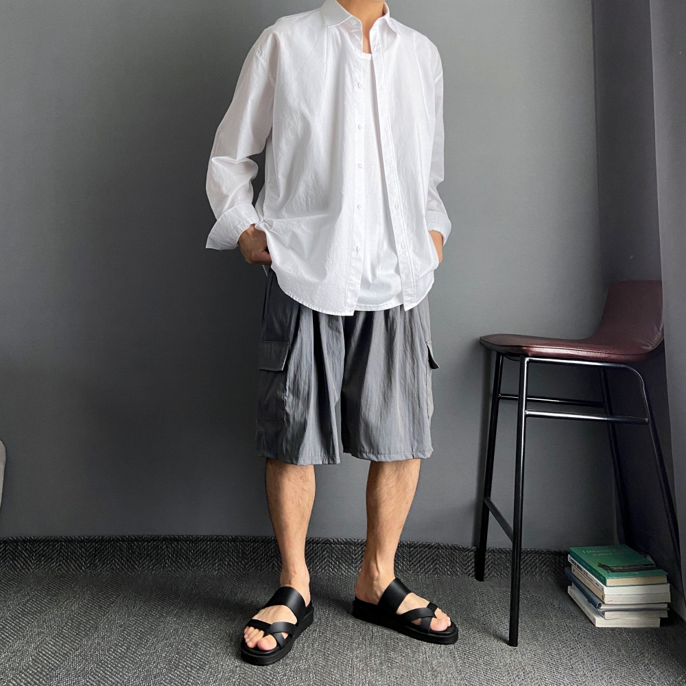 카고버뮤다 나일론반바지 나일론카고팬츠 - 상세 이미지 5