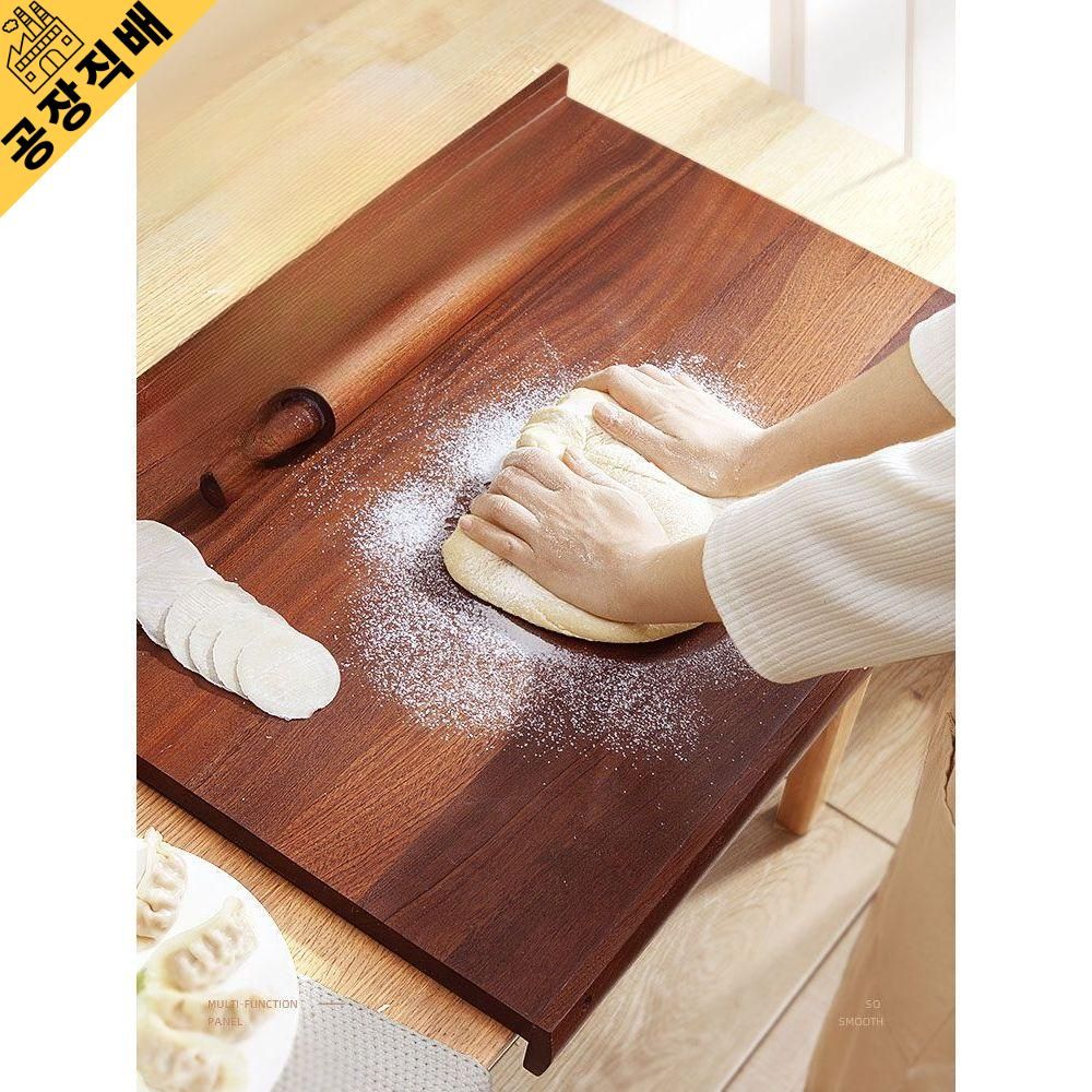 싱크대도마 원목 곰팡이방지 싱크대상판 주방 반죽판 도마 - 상품 이미지