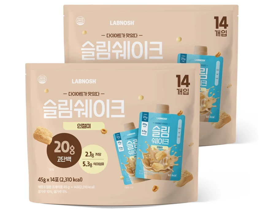 랩노쉬 슬림쉐이크 초당옥수수 인절미 45g 28개 코스트코 이미지 6