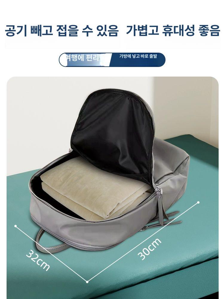 여행용 공기 침대 차량용 접이식 휴대용 빠른 충전 에어 - 상세 이미지 5