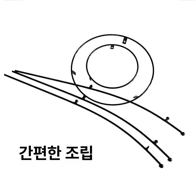 야외 수국 지지대 철제 프레임 식물 정원 덩굴 고정 화분 장식 랙 꽃 원예부자재 - 상세 이미지 5