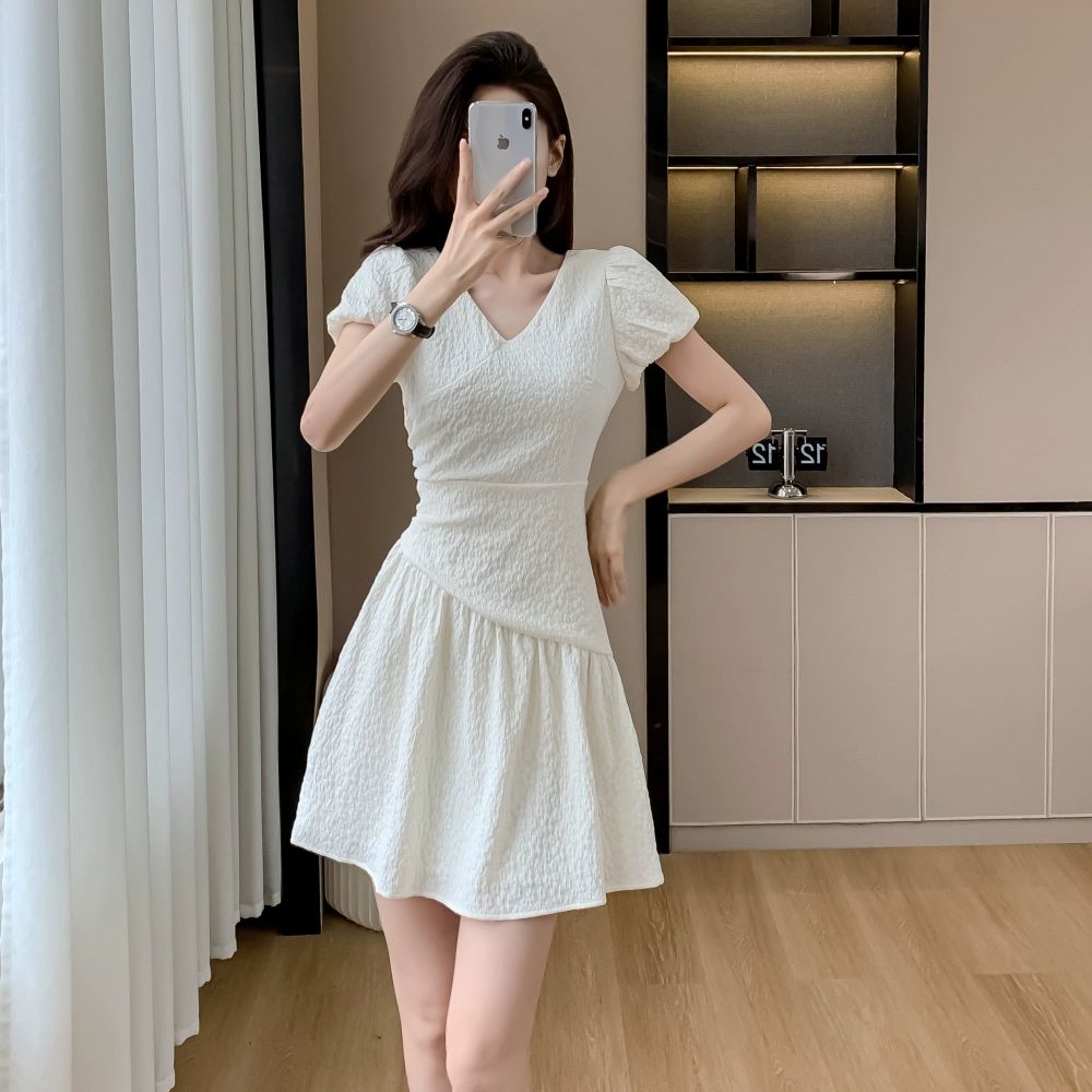 브이넥원피스 라인댄스복 라틴댄스복 차밍댄스 사교댄스 - 상세 이미지 4