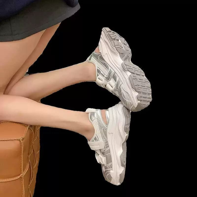 통급 메리제인 운동화 굽있는 발레코어 키높이 발레리나 슈즈 - 상세 이미지 3