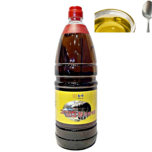 향미유 고향집 참진한 기름 참진 1.8L 수입산 맛기름 향기름 rp0 : 캠프나라2
