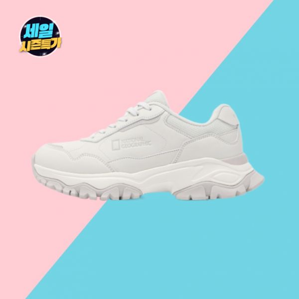 국내매장품 내셔널지오그래픽 N225USN050 크로노 스니커즈 BEIGE 228515 : 비바제이에스