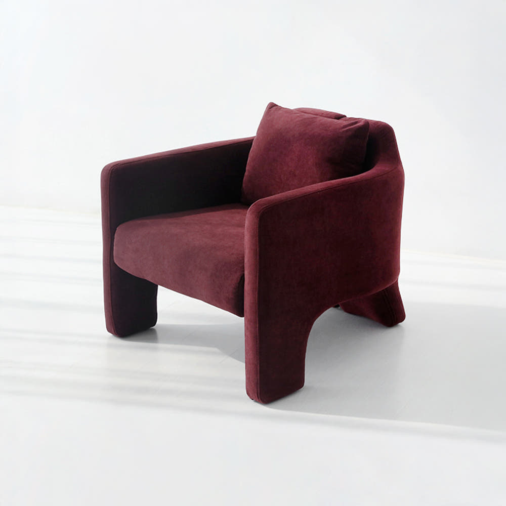 니스코 1인 소파 F700 퍼플 9640.0914, 1인용