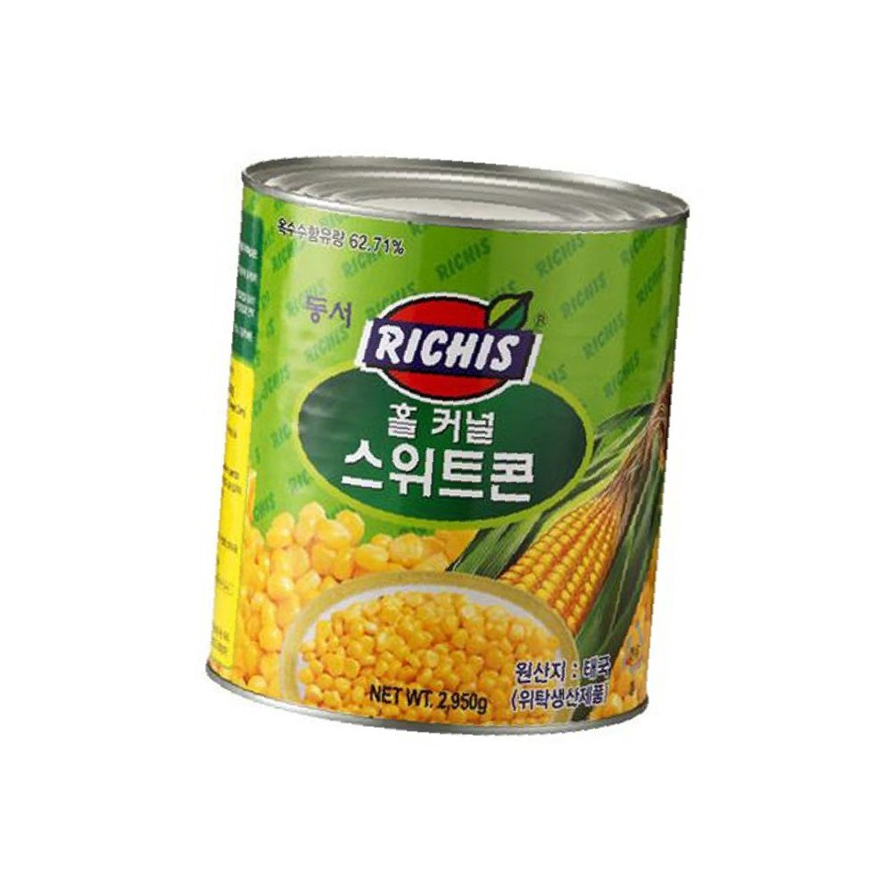 홀 (동서리치스) 옥수수 스위트콘 커널 샐러드 2.95kg : 쉬리제